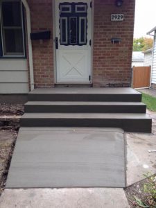 concrete-steps-and-ramp-mn | Wohlwend Concrete