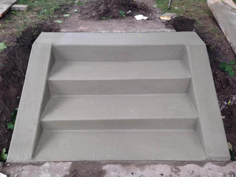 residential concrete steps Minnesota