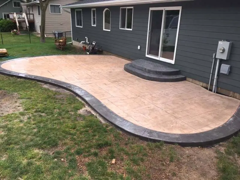 Stamped Concrete Patio MN